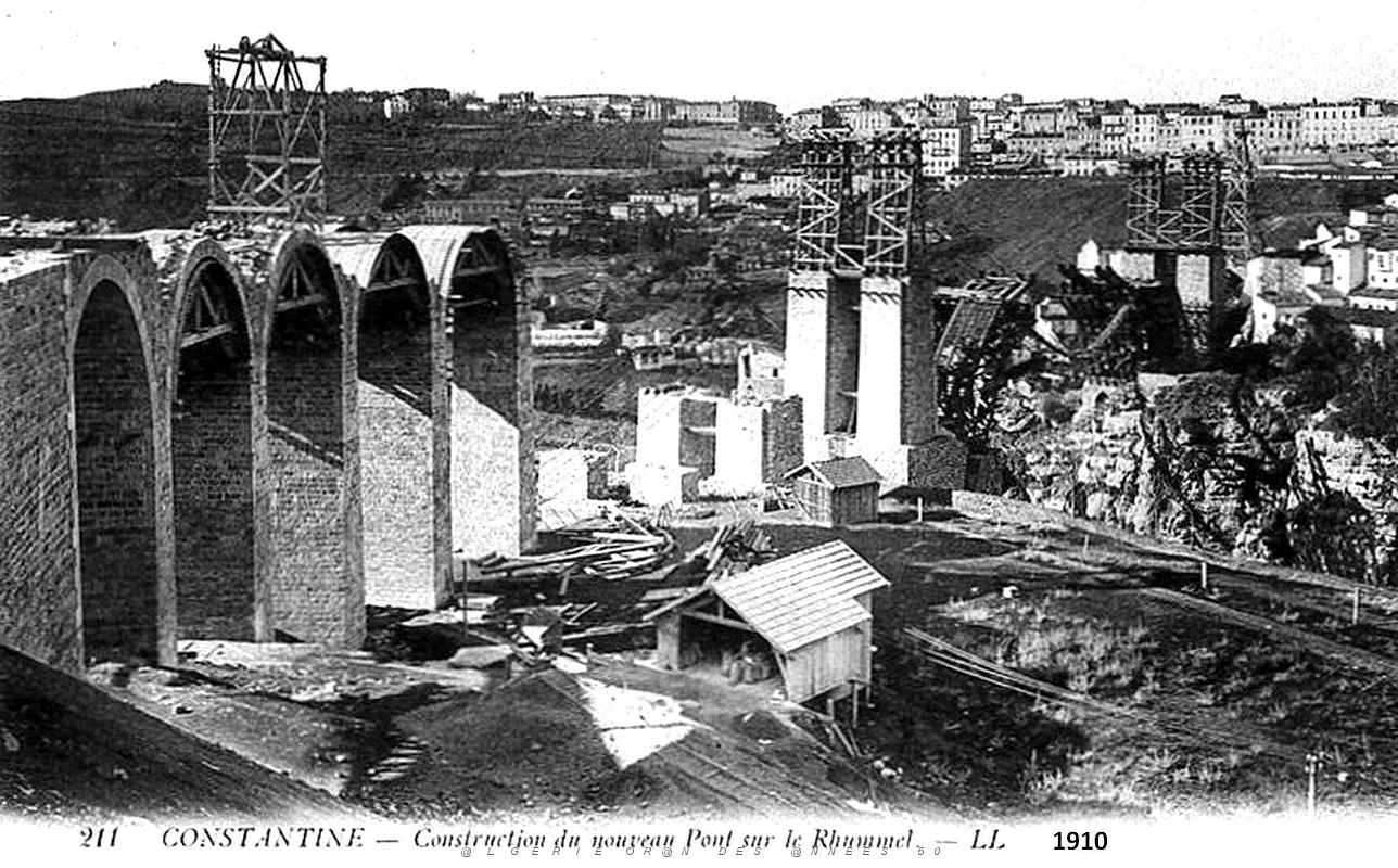Constantine -Pont Sidi-Rached - Construction - 1910.jpg